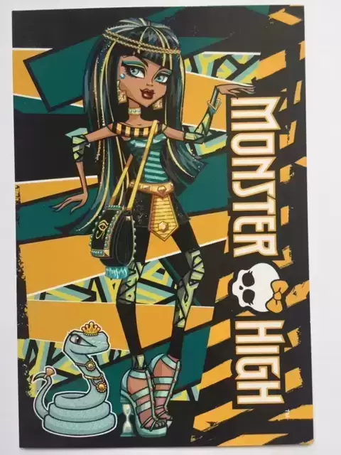 Monster High (dos parapluie) - Photocards - Cleo de Nile , Hissette
