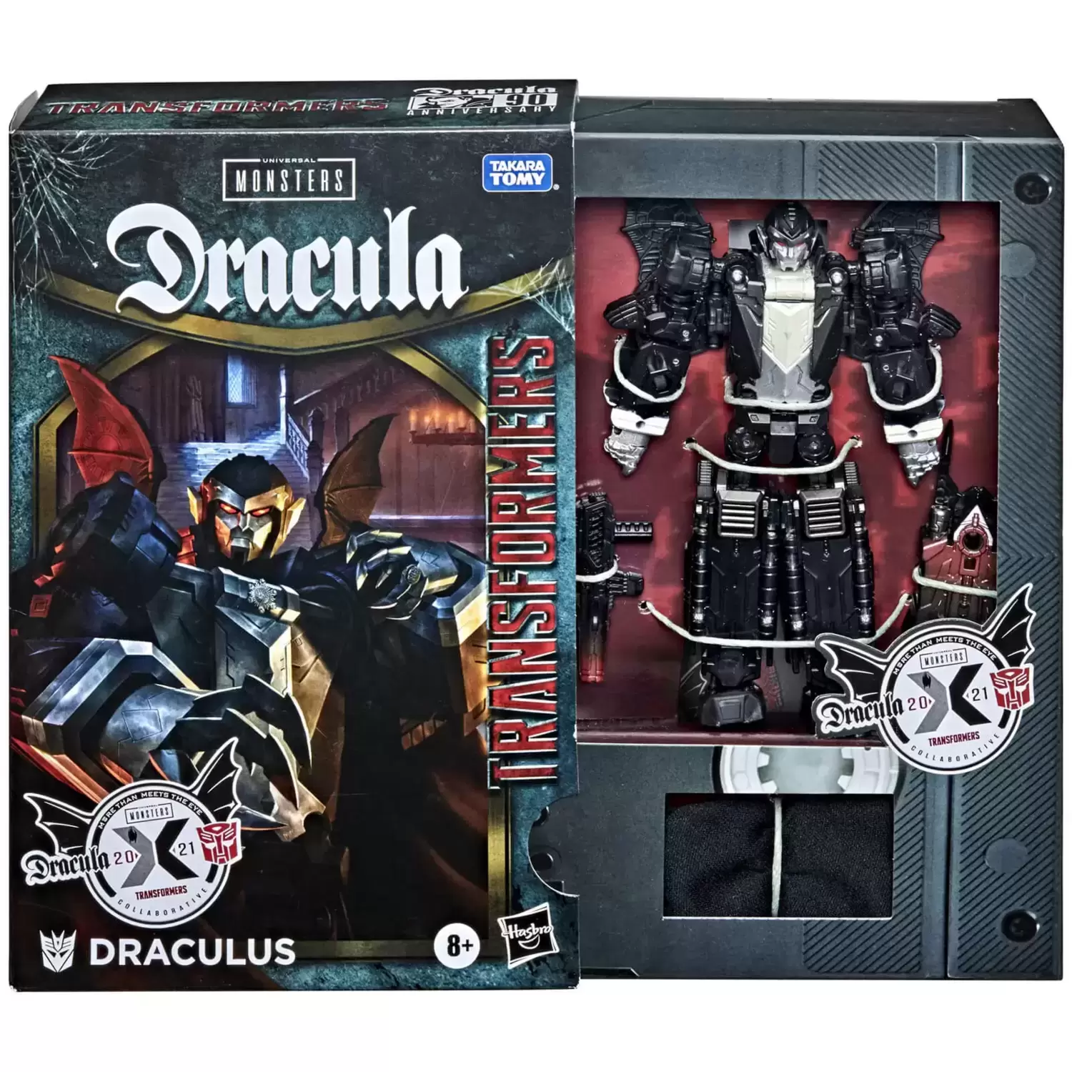 Transformers Collaborative - Transformers Takara - Universal Monsters Dracula  Draculus