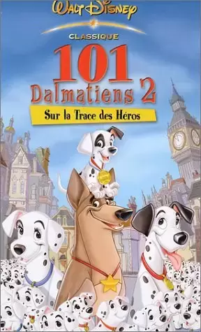 VHS - Les 101 dalmatiens 2, sur la trace des héros [VHS]