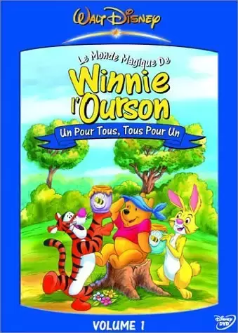 Autres DVD Disney - Le Monde magique de Winnie l\'Ourson - Vol.1 : Un pour tous, tous pour un