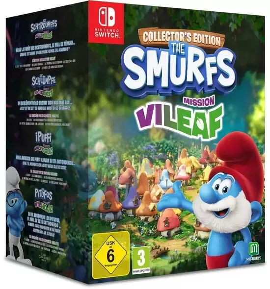 Nintendo Switch Games - Les Schtroumpfs Mission Malfeuille Collector Edition