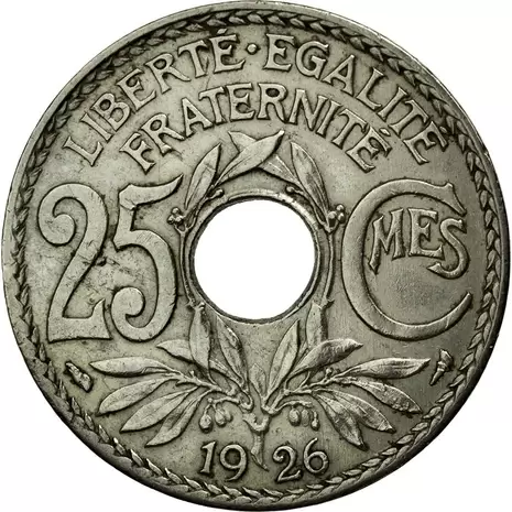 25 centimes Lindauer - 25 centimes france 1927