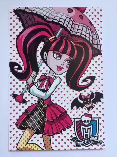 Monster High (dos parapluie) - Photocards - Draculaura  , Comte Fabulous