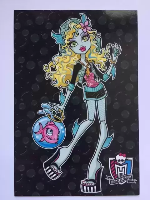 Monster High (dos parapluie) - Photocards - Lagoona Blue  , Neptuna