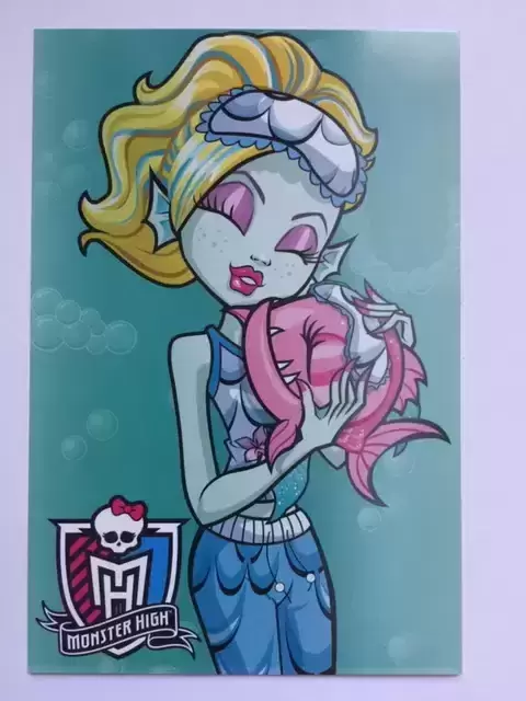 Monster High (dos parapluie) - Photocards - Lagoona Blue , Neptuna