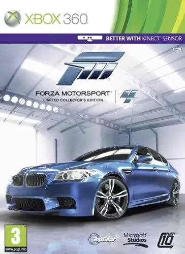 Jeux XBOX 360 - Forza Motorsport 4 (jeu Kinect) - édition limitée