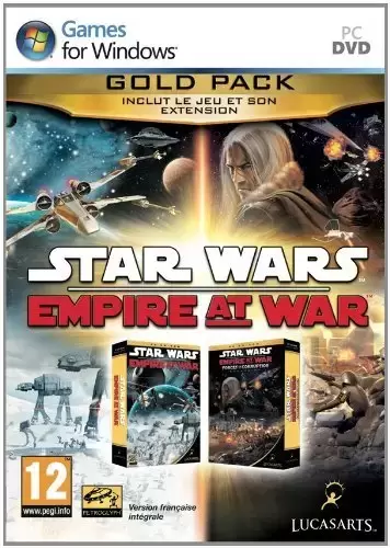 Jeux PC - Star wars : empire at war - gold pack (jeu + extension)