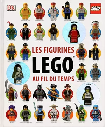 LEGO Livres - Les figurines Lego au fil du temps