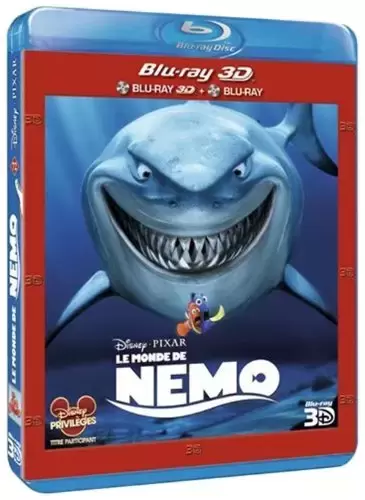 Les grands classiques de Disney en Blu-Ray - Le Monde de Nemo 3D + Blu-Ray 2D