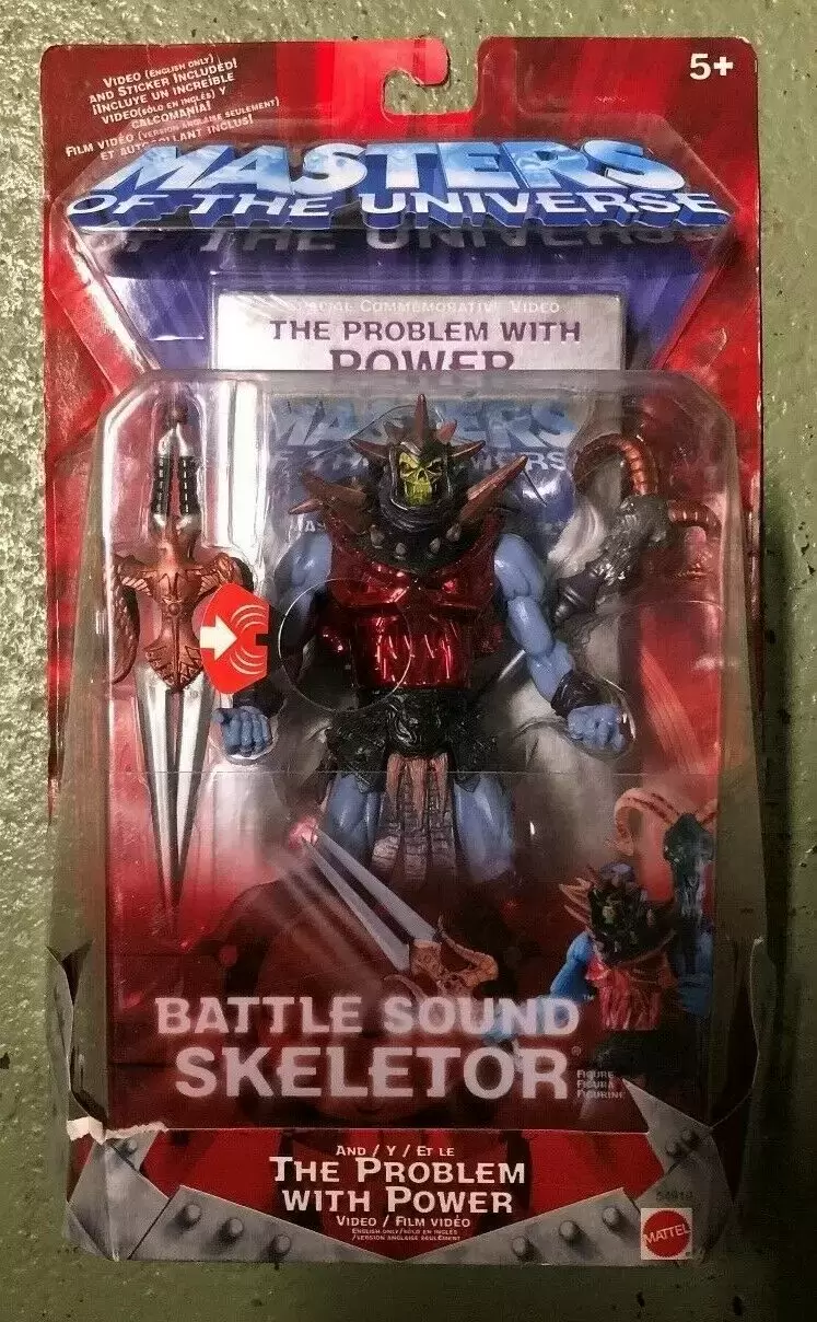 200X MOTU FIGURE - Battle Sound Skeletor