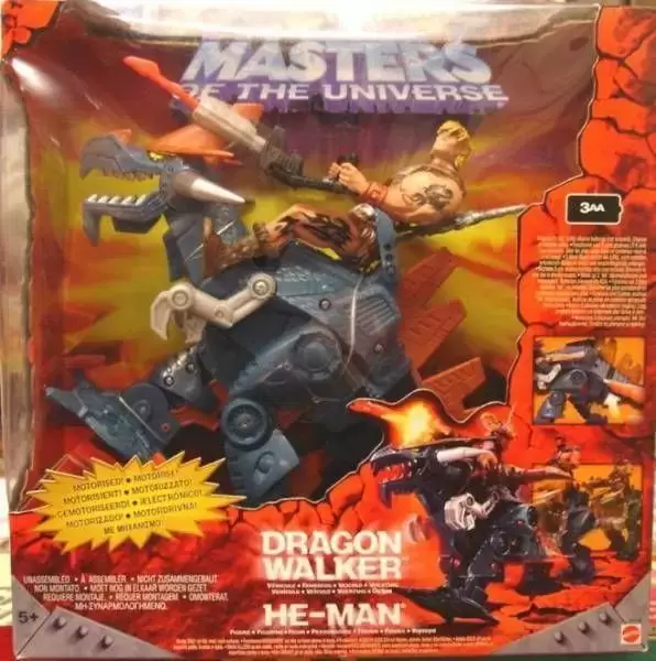 200X MOTU FIGURE - Dragon Walker & He-Man