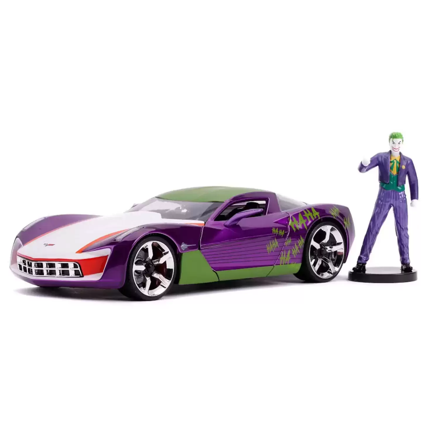 Jada Toys Hollywood Rides - 2009 Corvette Stingray Concept with Joker - 1:24