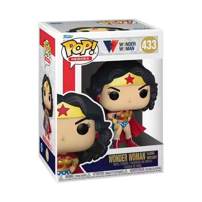 POP! Heroes - Wonder Woman - Wonder Woman Classic with Cape