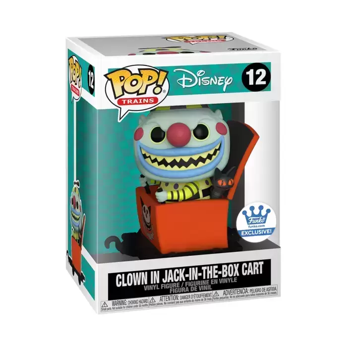 POP! Trains - The Nightmare Before Christmas - Clown in Cart