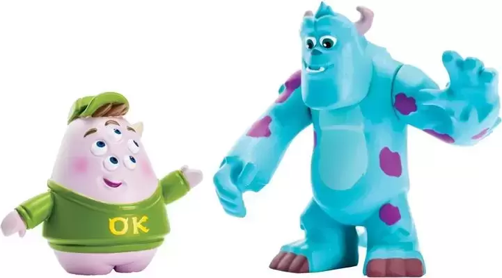 Monsters University Action Figures - Squishy & Sulley Scare Pairs