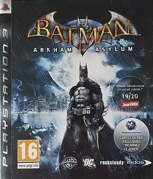 Jeux PS3 - Batman Arkham Asylum