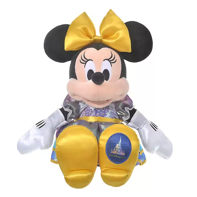 Walt Disney Plush - WDW 50th Celebration - Minnie Mouse