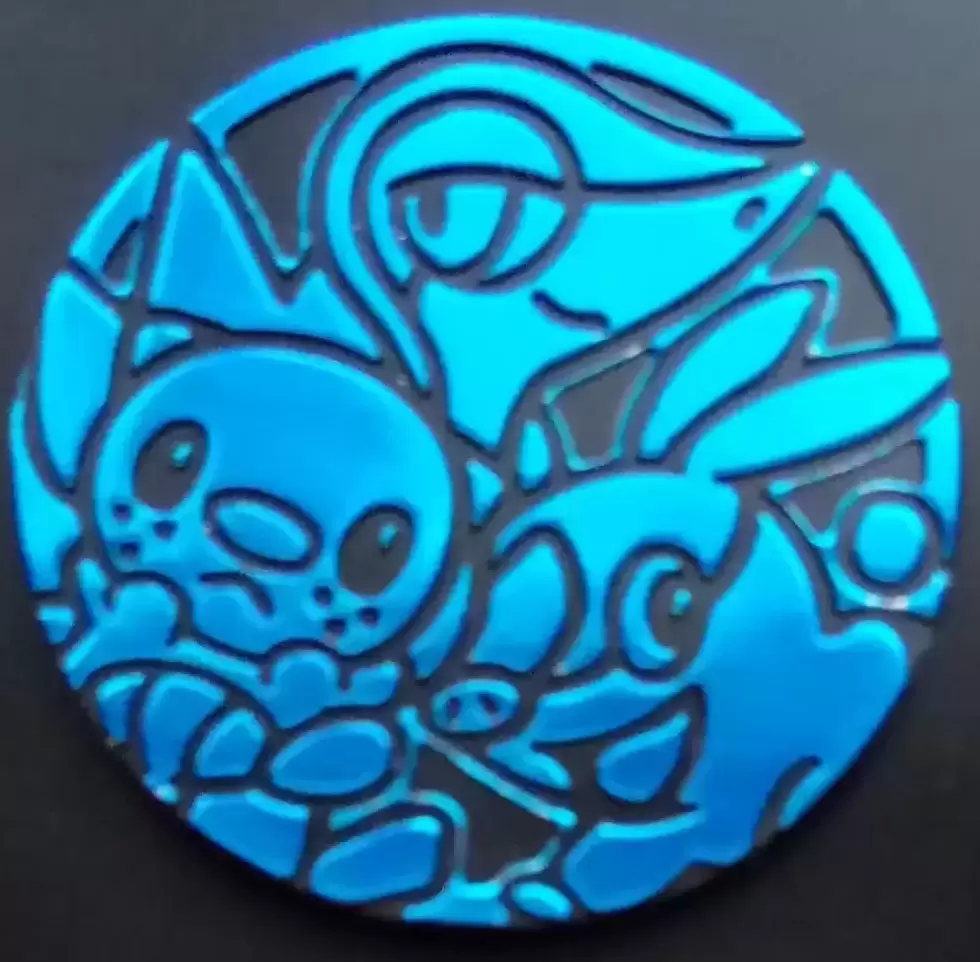 Jetons Pokemon - Vipélierre, Gruikui, Moustillon Bleu