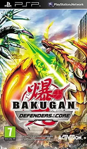 Jeux PSP - Bakugan : les protecteurs de la terre