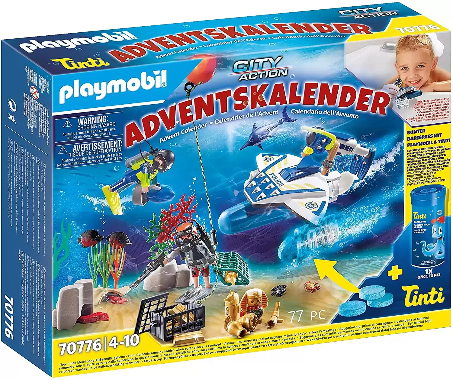 Calendrier de l\'Avent Playmobil - City Action Adventskalender