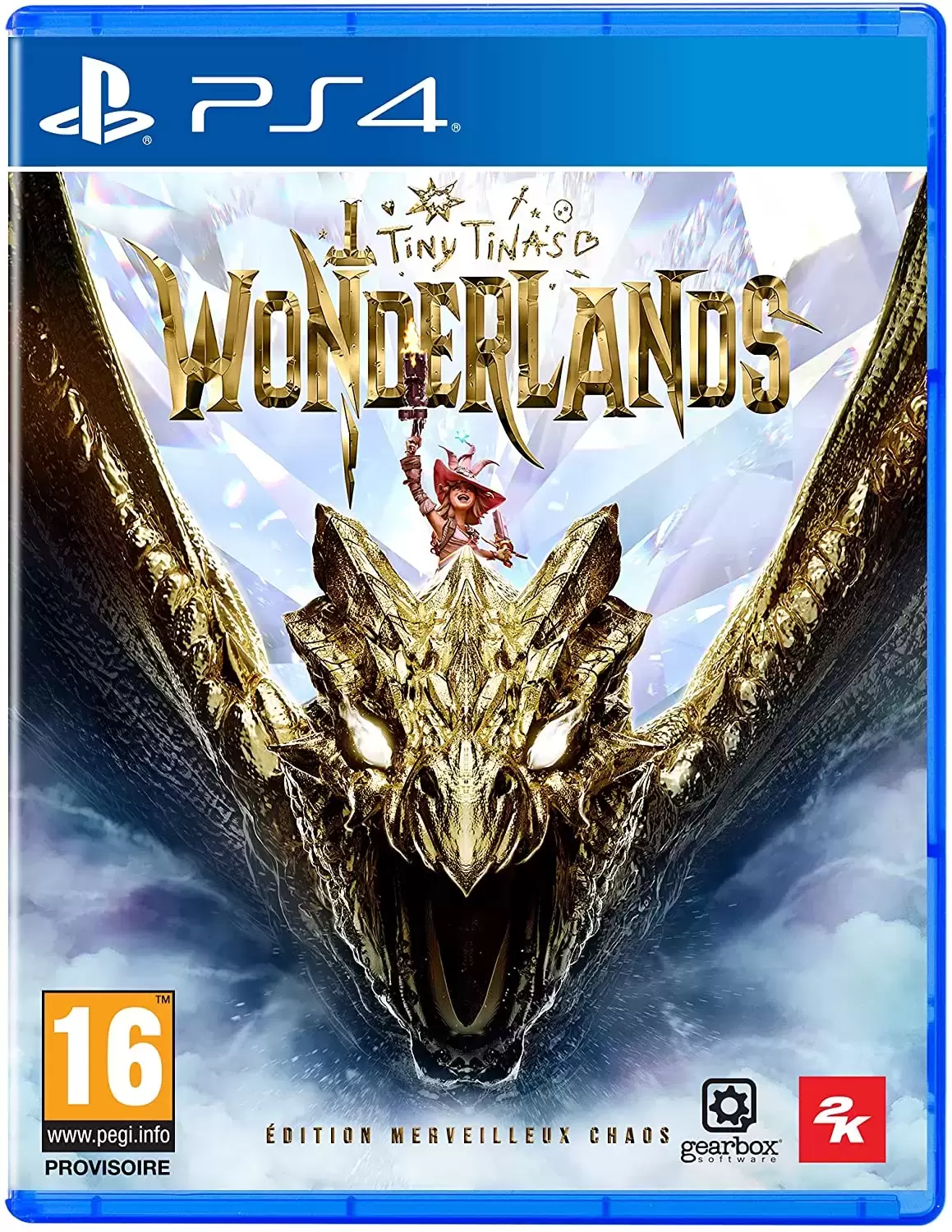 Jeux PS4 - Tiny Tina\'s Wonderlands Edition Merveilleux Chaos