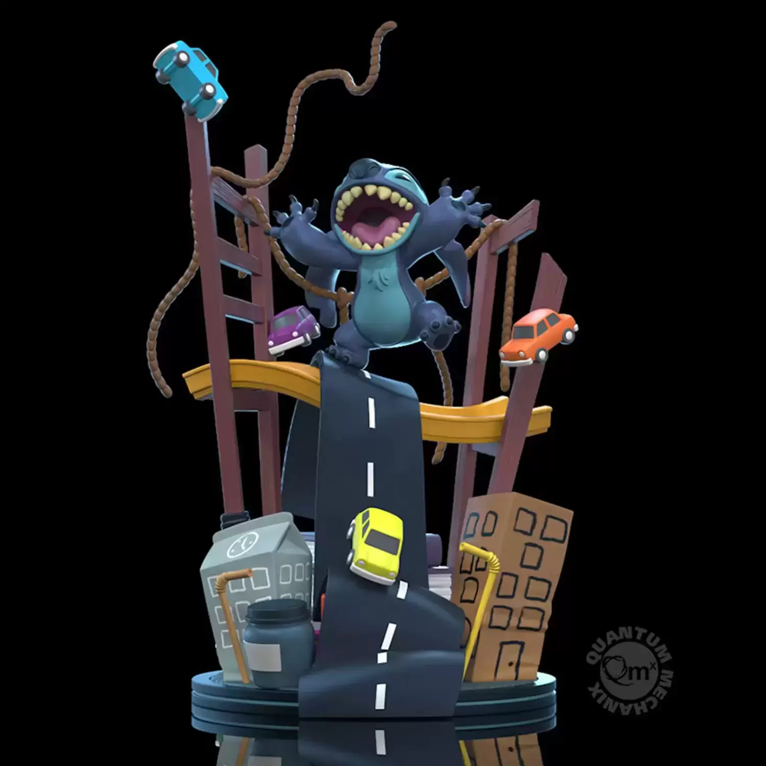 Q-Fig Action Figures - Lilo & Stitch - Stitch x San Francisco - Q-Fig Max Elite