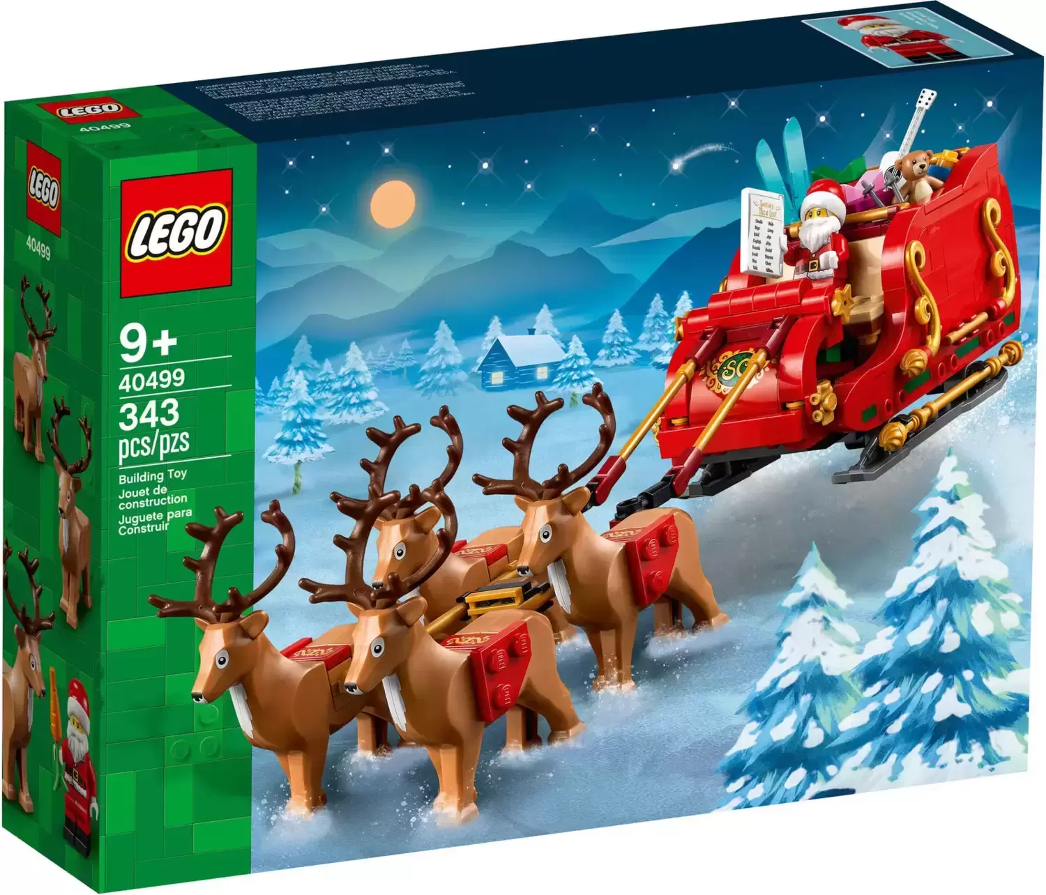 LEGO Saisonnier - Santa\'s sleigh
