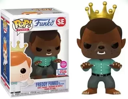 POP! Funko - Funko - Freddy Funko as Wolfman Flocked