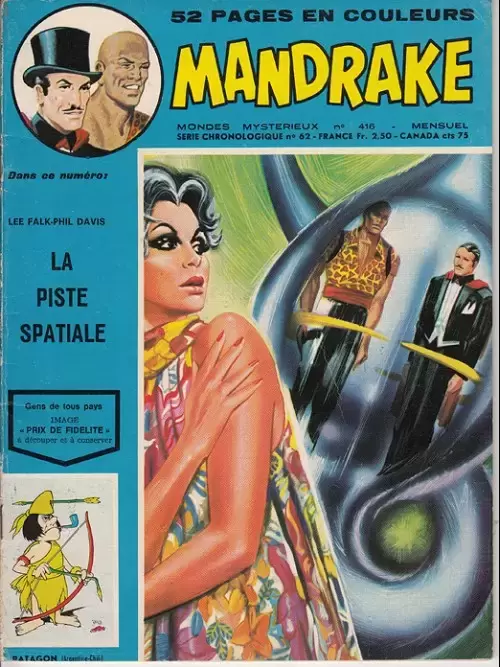 Mandrake - La piste spatiale