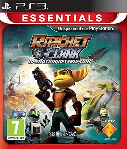Jeux PS3 - Ratchet & Clank : Opération Destruction - collection essentials