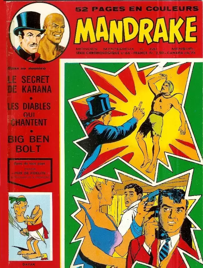 Mandrake - Le secret de Karana + Les diables qui chantent
