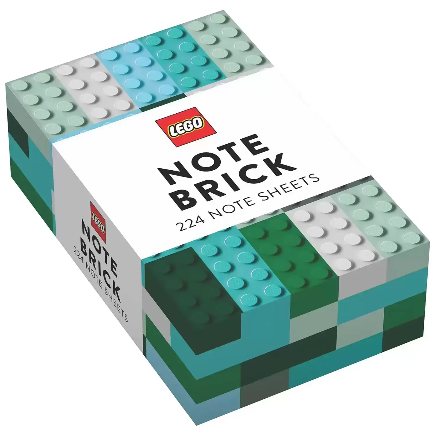 Other LEGO Items - LEGO Note Brick - Blue/Green