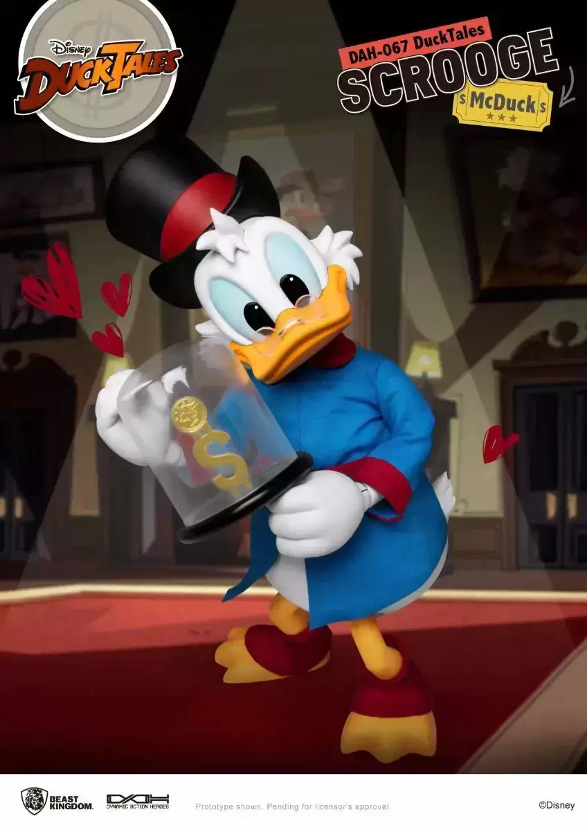 Dynamic 8ction Heroes (DAH) - DuckTales Scrooge McDuck