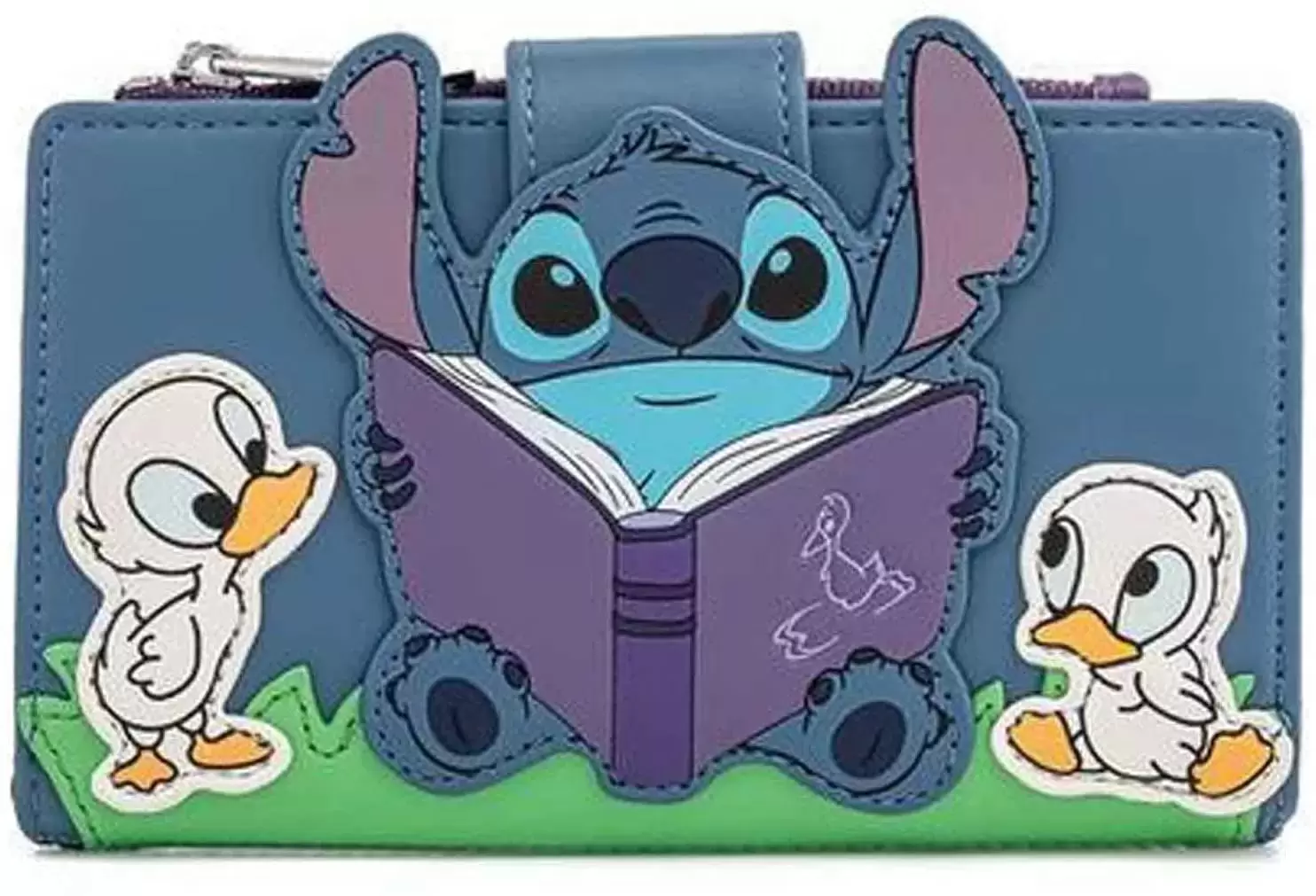 Loungefly - PORTEFEUILLE STITCH STORY TIME DUCKIES / LILO & STITCH
