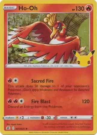 Celebrations - Ho-Oh Holo