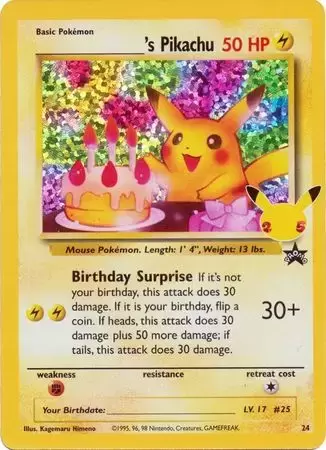 Celebrations - \'s Pikachu