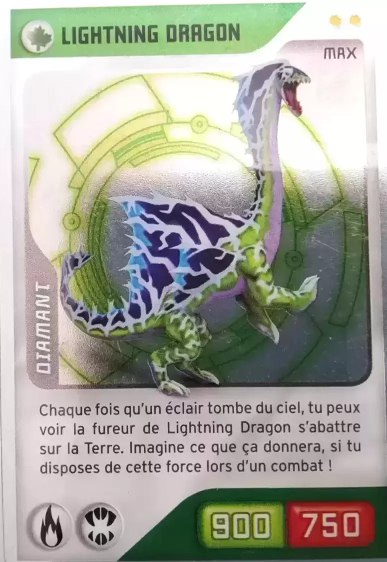 Invizimals - Défis Cachés - Lightning Dragon Max
