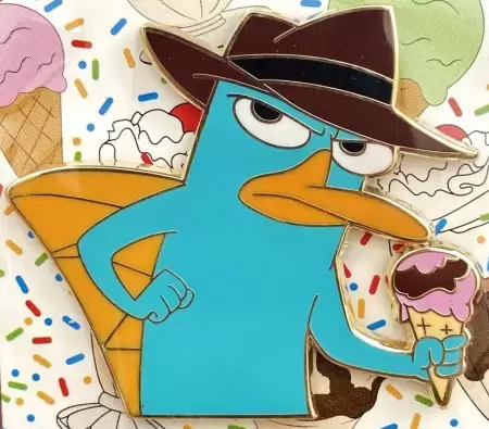 Pin Trader Delight Pin Series - Pin Trader Delight - Perry the Platypus
