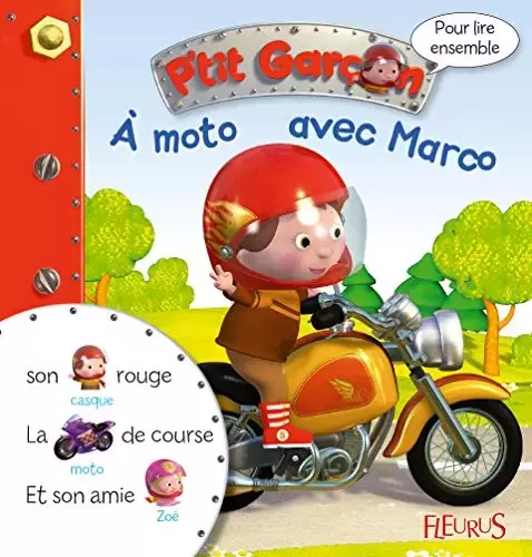 Collection P\'tit Garçon - A moto avec Marco