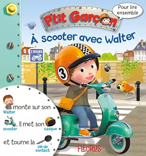 Collection P\'tit Garçon - A scooter avec Walter