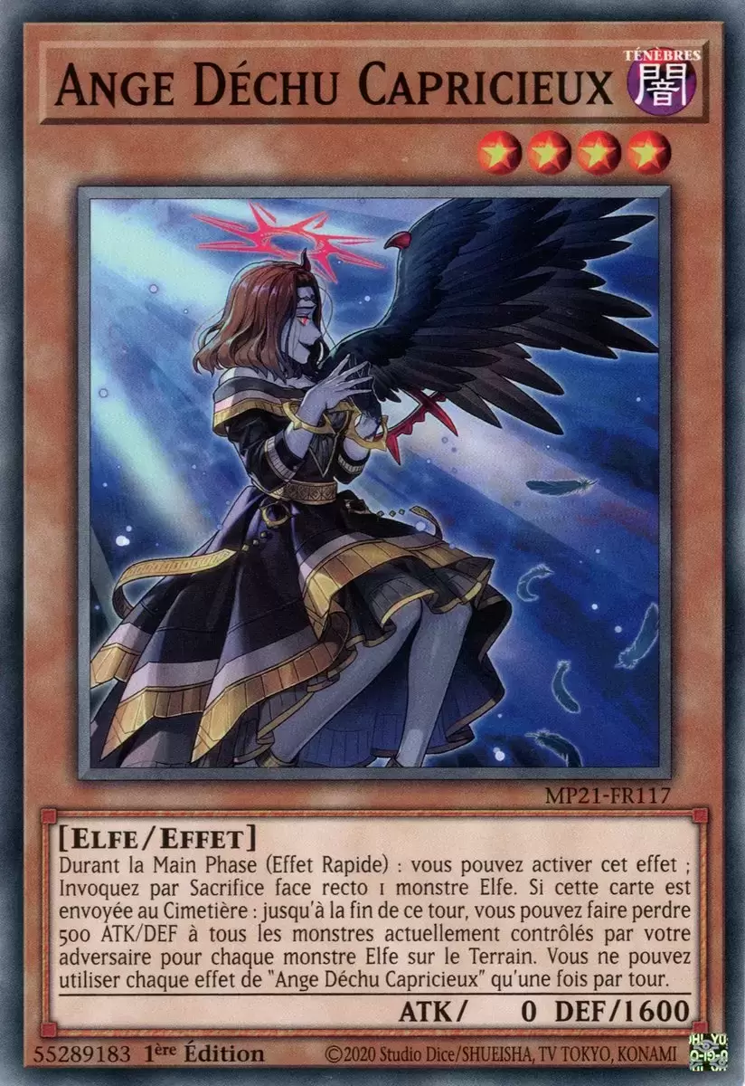 Mega Pack 2021 MP21 - Ange Déchu Capricieux