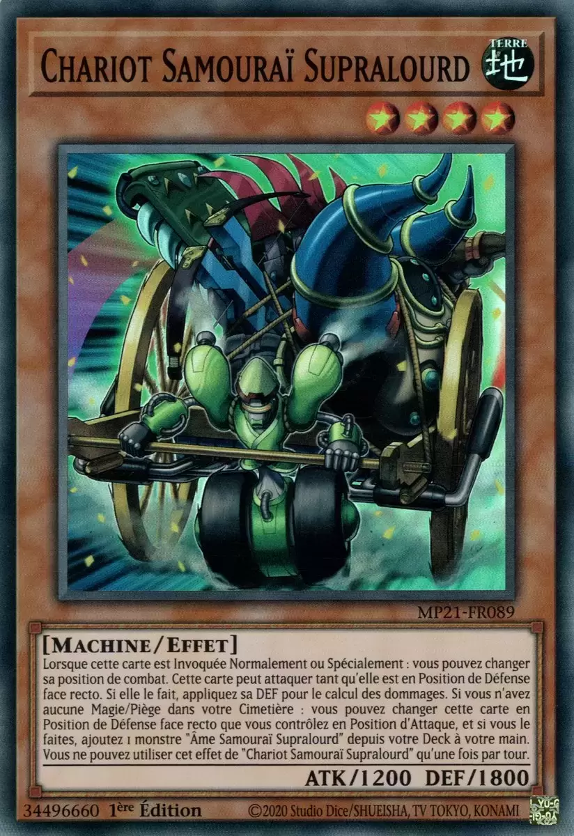 Mega Pack 2021 MP21 - Chariot Samouraï Supralourd