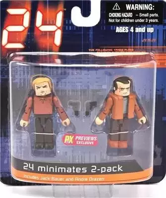 24 Minimates - End of Day 1   2-pack