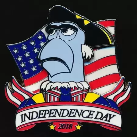 Muppets LE Pins - Independence Day 2018 - Sam Eagle