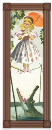 Muppets LE Pins - Muppets Haunted Mansion - Janice Stretching Room Portrait