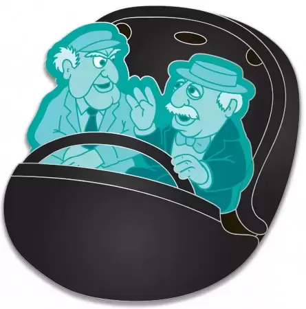 President\'s Day 2021 - Muppets Haunted Mansion - Statler and Waldorf Doom Buggy