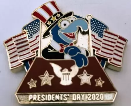 Muppets LE Pins - President\'s Day 2020 - The Muppets - Gonzo the Great