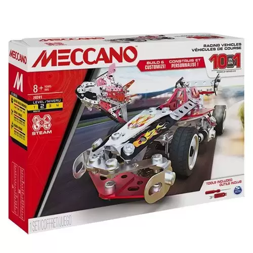 Meccano - Véhicules de course - 10 modèles