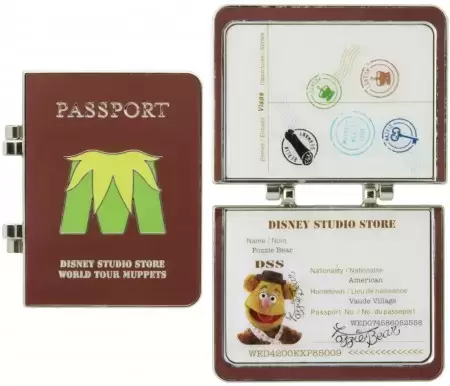 President\'s Day 2021 - Muppets World Tour Passports - Fozzie Bear