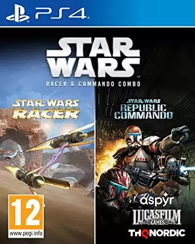 Jeux PS4 - Star Wars Racer and Commando Combo